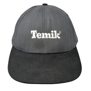 Temik Grow Smart Snapback Cap Gray One Size Embroidered AmeriCap Vintage USA